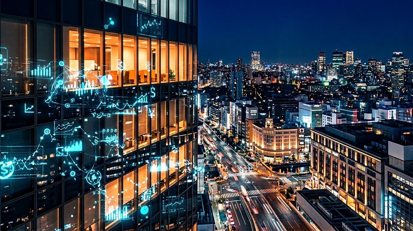 日本の株式市場のイメージ